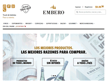 Tablet Screenshot of embero.com